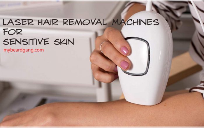 laser hair removal machines for sensitive skin