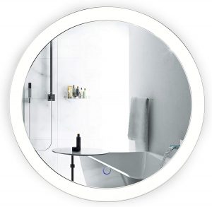 LED Bathroom Mirror With Bluetooth Speaker